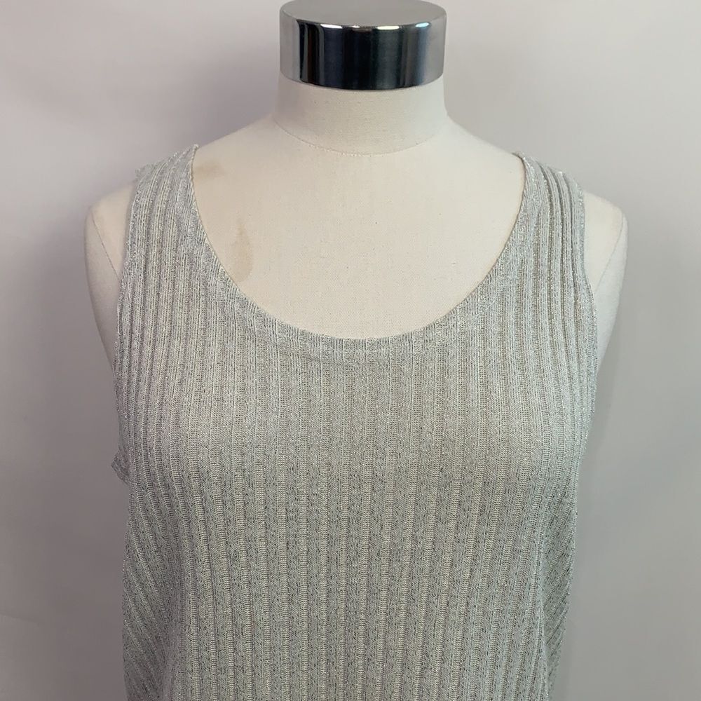 Cache Silvershimmer Knit Shell - image 2